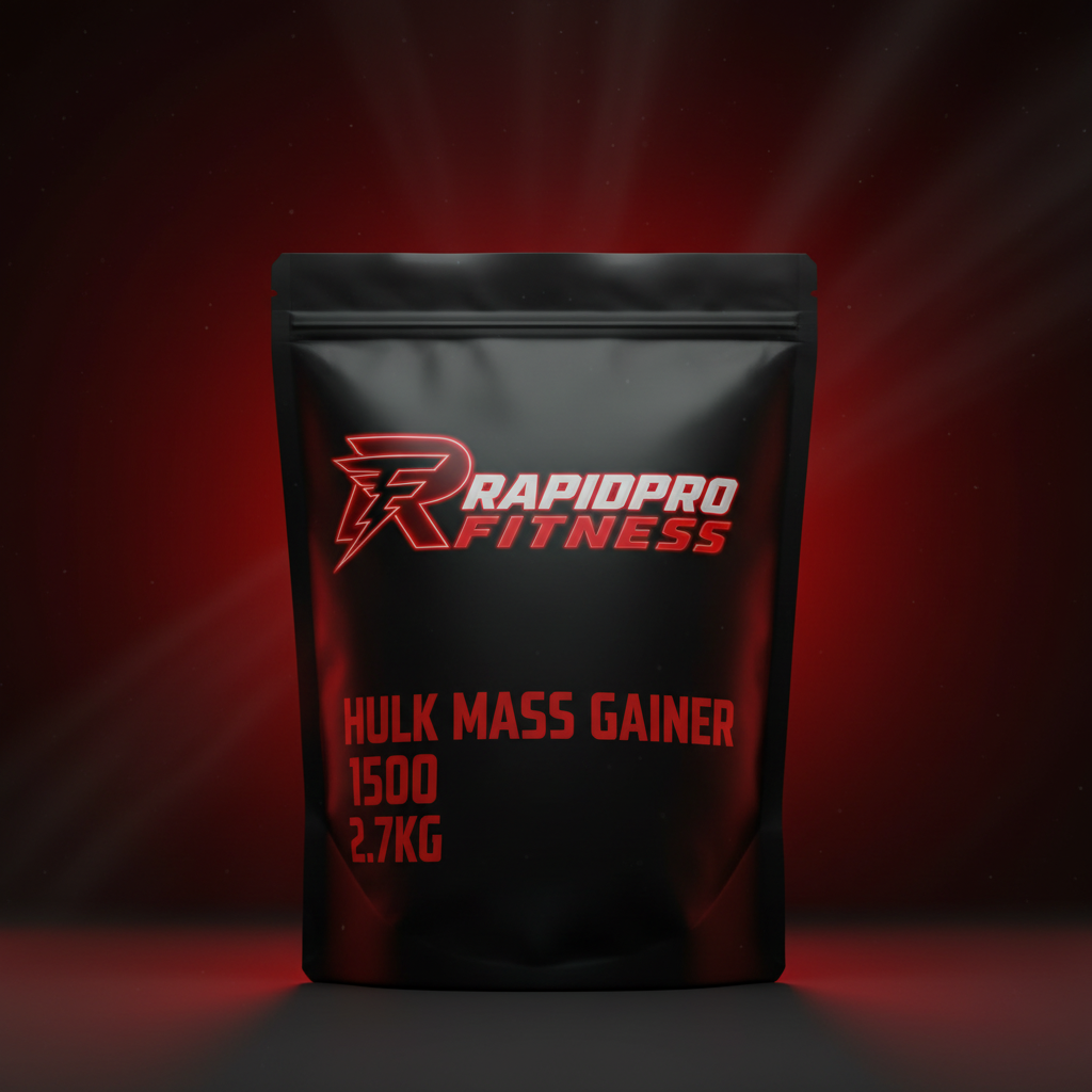 HULK MASS GAINER 1500 2.7KG supplement packaging
