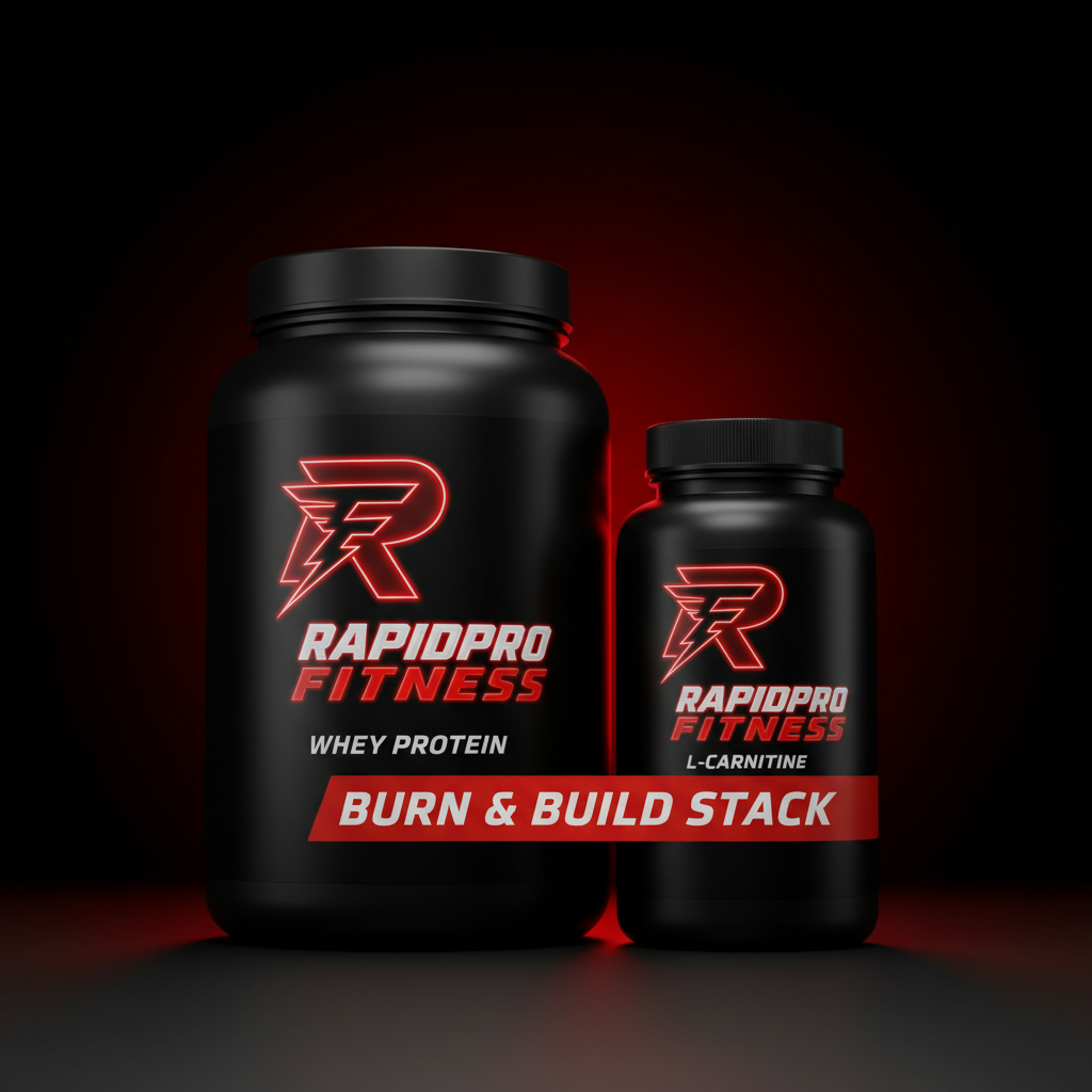 BURN & BUILD TRANSFORMATION STACK supplement packaging